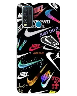 Чехол для Vivo Y30 с картинкой «Nike — роскошь»