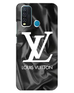 Чехол для Vivo Y30 с картинкой «Шелковый Louis Vuitton»