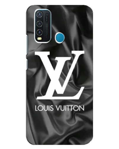 Чехол для Vivo Y30 с картинкой «Шелковый Louis Vuitton»