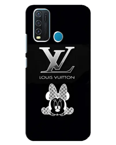 Чехол для Vivo Y30 с картинкой «LV и Минни Маус»