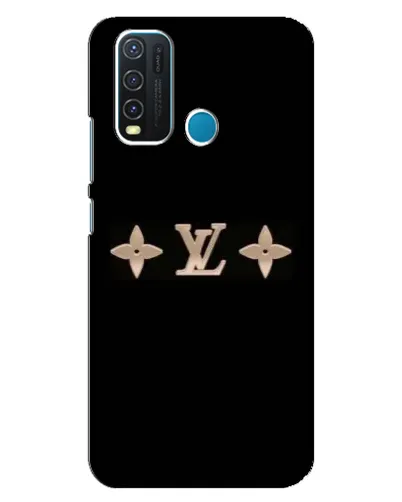 Чехол для Vivo Y30 с картинкой «Louis Vuitton — минимализм»