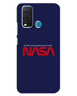 Чехол для Vivo Y30 с картинкой «NASA — глубокий космос»