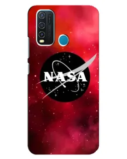 Чехол для Vivo Y30 с картинкой «NASA — красная туманность»