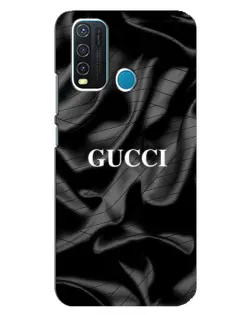 Чехол для Vivo Y30 с картинкой «Gucci — шелковые волны»