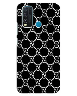 Чехол для Vivo Y30 с картинкой «Gucci — сетчатый паттерн» Чехол для Vivo Y30 с картинкой «Gucci — сетчатый паттерн»