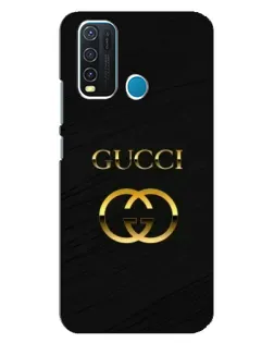 Чехол для Vivo Y30 с картинкой «Золотой логотип Gucci» Чехол для Vivo Y30 с картинкой «Золотой логотип Gucci»