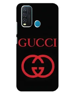 Чехол для Vivo Y30 с картинкой «Gucci — красный логотип» Чехол для Vivo Y30 с картинкой «Gucci — красный логотип»