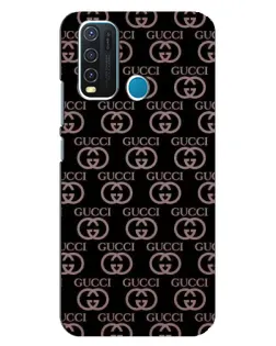 Чехол для Vivo Y30 с картинкой «Классическая монограмма Gucci» Чехол для Vivo Y30 с картинкой «Классическая монограмма Gucci»