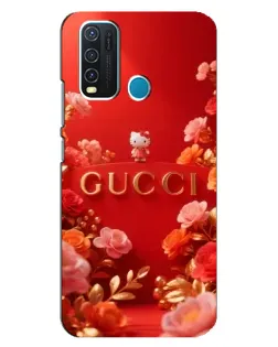 Чехол для Vivo Y30 с картинкой «Gucci — золотой сад» Чехол для Vivo Y30 с картинкой «Gucci — золотой сад»