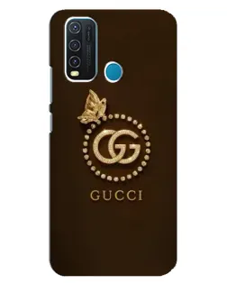 Чехол для Vivo Y30 с картинкой «Gucci — золотая бабочка» Чехол для Vivo Y30 с картинкой «Gucci — золотая бабочка»