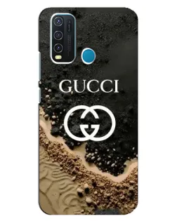 Чехол для Vivo Y30 с картинкой «Gucci — песчаные дюны» Чехол для Vivo Y30 с картинкой «Gucci — песчаные дюны»