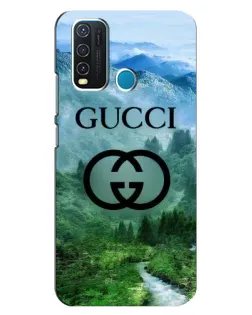 Чехол для Vivo Y30 с картинкой «Gucci — горный пейзаж» Чехол для Vivo Y30 с картинкой «Gucci — горный пейзаж»