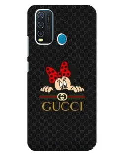 Чехол для Vivo Y30 с картинкой «Минни Маус Gucci — черный» Чехол для Vivo Y30 с картинкой «Минни Маус Gucci — черный»