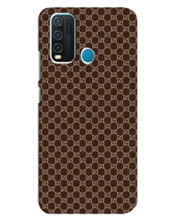 Чехол для Vivo Y30 с картинкой «Gucci — шоколадная сетка» Чехол для Vivo Y30 с картинкой «Gucci — шоколадная сетка»