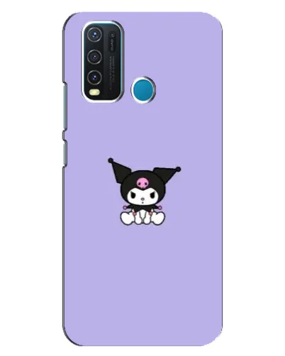 Чехол для Vivo Y30 с картинкой «Kuromi — фиолетовый минимализм» Чехол для Vivo Y30 с картинкой «Kuromi — фиолетовый минимализм»