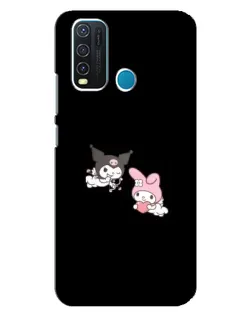 Чехол для Vivo Y30 с картинкой «My Melody и Kuromi»