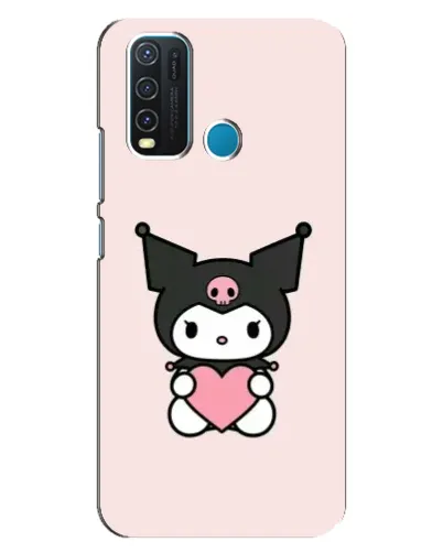 Чехол для Vivo Y30 с картинкой «Kuromi и сердце» Чехол для Vivo Y30 с картинкой «Kuromi и сердце»