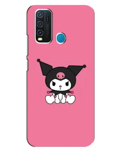 Чехол для Vivo Y30 с картинкой «Хмурая Kuromi» Чехол для Vivo Y30 с картинкой «Хмурая Kuromi»