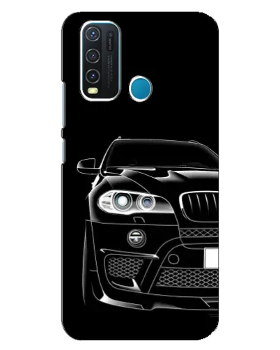 Чехол для Vivo Y30 с картинкой «Темный силуэт BMW» Чехол для Vivo Y30 с картинкой «Темный силуэт BMW»
