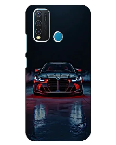Чехол для Vivo Y30 с картинкой «BMW на мокрой дороге» Чехол для Vivo Y30 с картинкой «BMW на мокрой дороге»