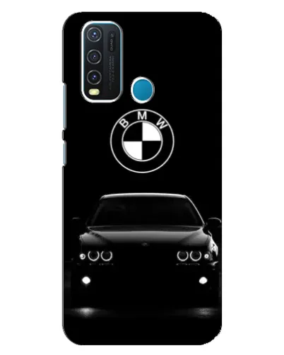 Чехол для Vivo Y30 с картинкой «BMW — взгляд из темноты» Чехол для Vivo Y30 с картинкой «BMW — взгляд из темноты»