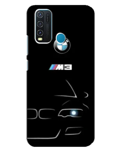 Чехол для Vivo Y30 с картинкой «Минималистичный принт BMW M3» Чехол для Vivo Y30 с картинкой «Минималистичный принт BMW M3»