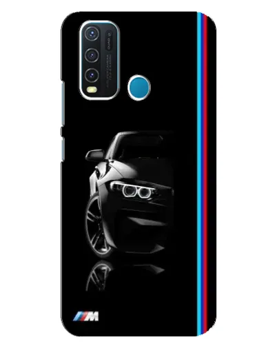 Чехол для Vivo Y30 с картинкой «Силуэт BMW в темноте» Чехол для Vivo Y30 с картинкой «Силуэт BMW в темноте»