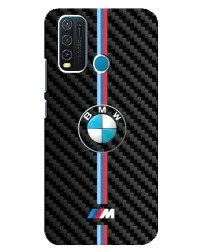 Чехол для Vivo Y30 с картинкой «Эмблема BMW и карбон» Чехол для Vivo Y30 с картинкой «Эмблема BMW и карбон»