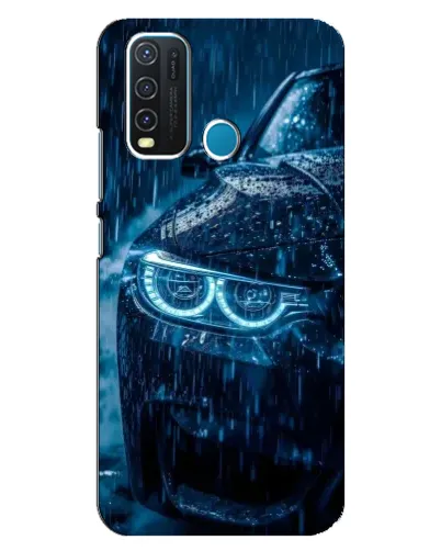 Чехол для Vivo Y30 с картинкой «BMW под дождем» Чехол для Vivo Y30 с картинкой «BMW под дождем»