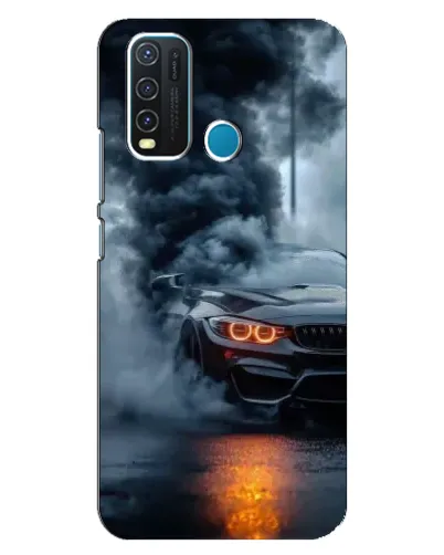 Чехол для Vivo Y30 с картинкой «BMW M-Power — абстракция» Чехол для Vivo Y30 с картинкой «BMW M-Power — абстракция»