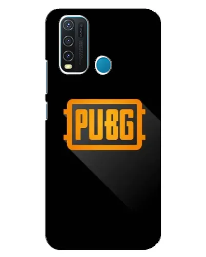 Чехол для Vivo Y30 с картинкой «PUBG — рамка лого» Чехол для Vivo Y30 с картинкой «PUBG — рамка лого»