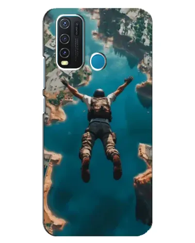 Чехол для Vivo Y30 с картинкой «PUBG — свободное падение» Чехол для Vivo Y30 с картинкой «PUBG — свободное падение»