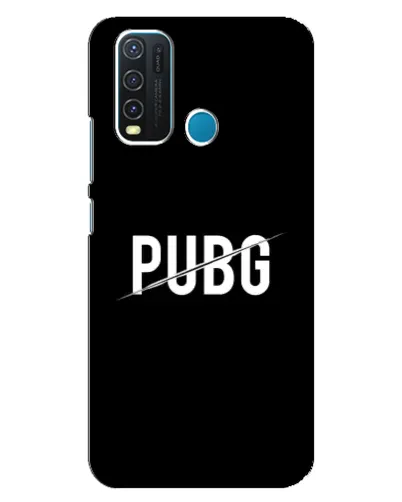 Чехол для Vivo Y30 с картинкой «PUBG — белый логотип» Чехол для Vivo Y30 с картинкой «PUBG — белый логотип»