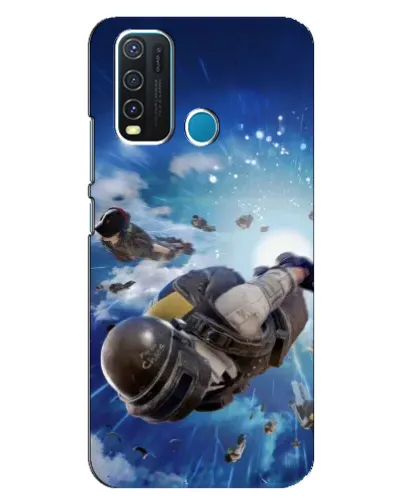 Чехол для Vivo Y30 с картинкой «Десант PUBG — прыжок» Чехол для Vivo Y30 с картинкой «Десант PUBG — прыжок»