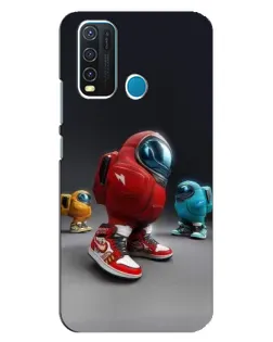 Чехол для Vivo Y30 с картинкой «Among Us — 3D стиль»