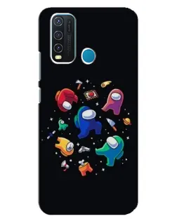 Чехол для Vivo Y30 с картинкой «Among Us космос» Чехол для Vivo Y30 с картинкой «Among Us космос»