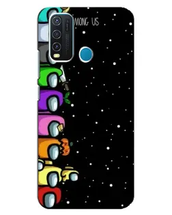 Чехол для Vivo Y30 с картинкой «Команда Among Us» Чехол для Vivo Y30 с картинкой «Команда Among Us»