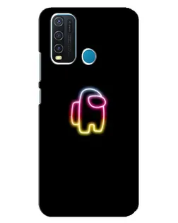 Чехол для Vivo Y30 с картинкой «Among Us градиент» Чехол для Vivo Y30 с картинкой «Among Us градиент»