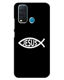 Чехол для Vivo Y30 с картинкой «Классический Jesus»