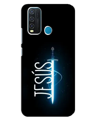 Чехол для Vivo Y30 с картинкой «Меч Духа Jesus»