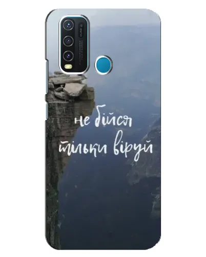 Чехол для Vivo Y30 с картинкой «Вера над пропастью» Чехол для Vivo Y30 с картинкой «Вера над пропастью»