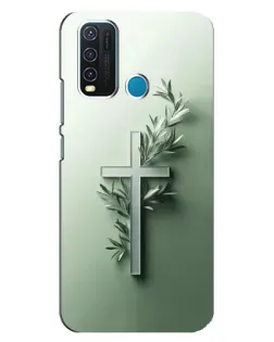 Чехол для Vivo Y30 с картинкой «Оливковая ветвь» Чехол для Vivo Y30 с картинкой «Оливковая ветвь»