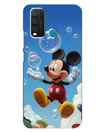 Чехол для Vivo Y30 с картинкой «Mickey и мыльные пузыри» Чехол для Vivo Y30 с картинкой «Mickey и мыльные пузыри»