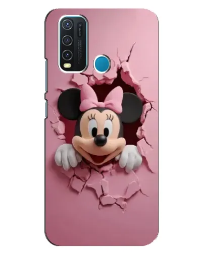 Чехол для Vivo Y30 с картинкой «Минни сквозь стену» Чехол для Vivo Y30 с картинкой «Минни сквозь стену»