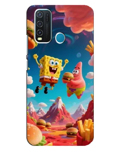 Чехол для Vivo Y30 с картинкой «Космический фастфуд» Чехол для Vivo Y30 с картинкой «Космический фастфуд»
