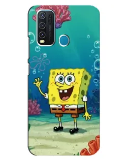Чехол для Vivo Y30 с картинкой «Подводный привет»