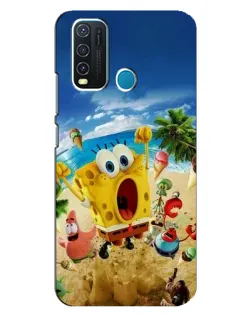 Чехол для Vivo Y30 с картинкой «Развлечения на пляже»