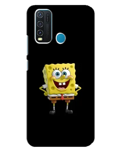 Чехол для Vivo Y30 с картинкой «Классический Губка Боб» Чехол для Vivo Y30 с картинкой «Классический Губка Боб»