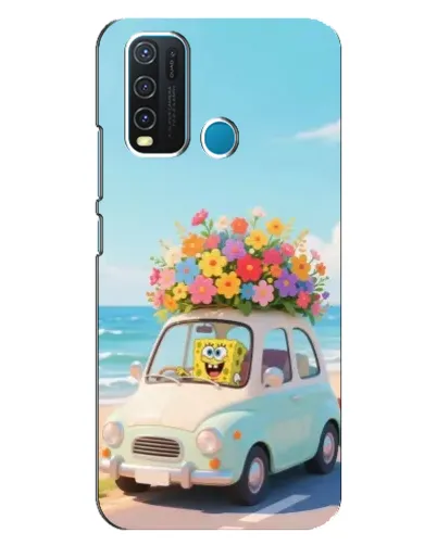 Чехол для Vivo Y30 с картинкой «Автомобильное путешествие» Чехол для Vivo Y30 с картинкой «Автомобильное путешествие»