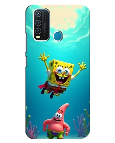 Чехол для Vivo Y30 с картинкой «Спанч Боб под водой» Чехол для Vivo Y30 с картинкой «Спанч Боб под водой»